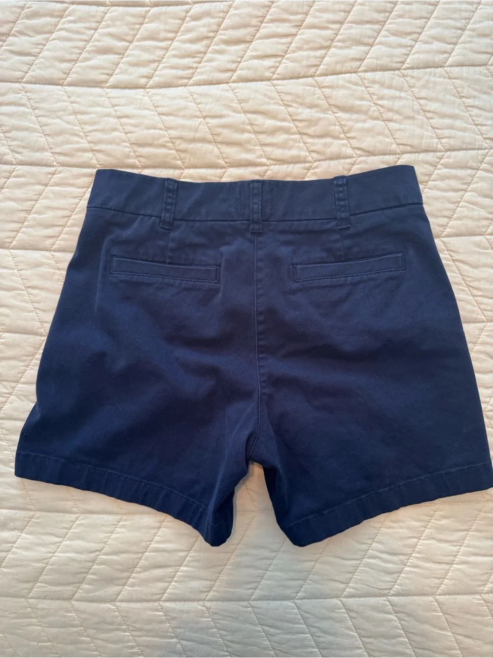 J. Crew Navy Chino Bermuda Shorts